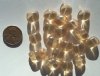 20 10x12mm Light Topaz Lustre Nuggets